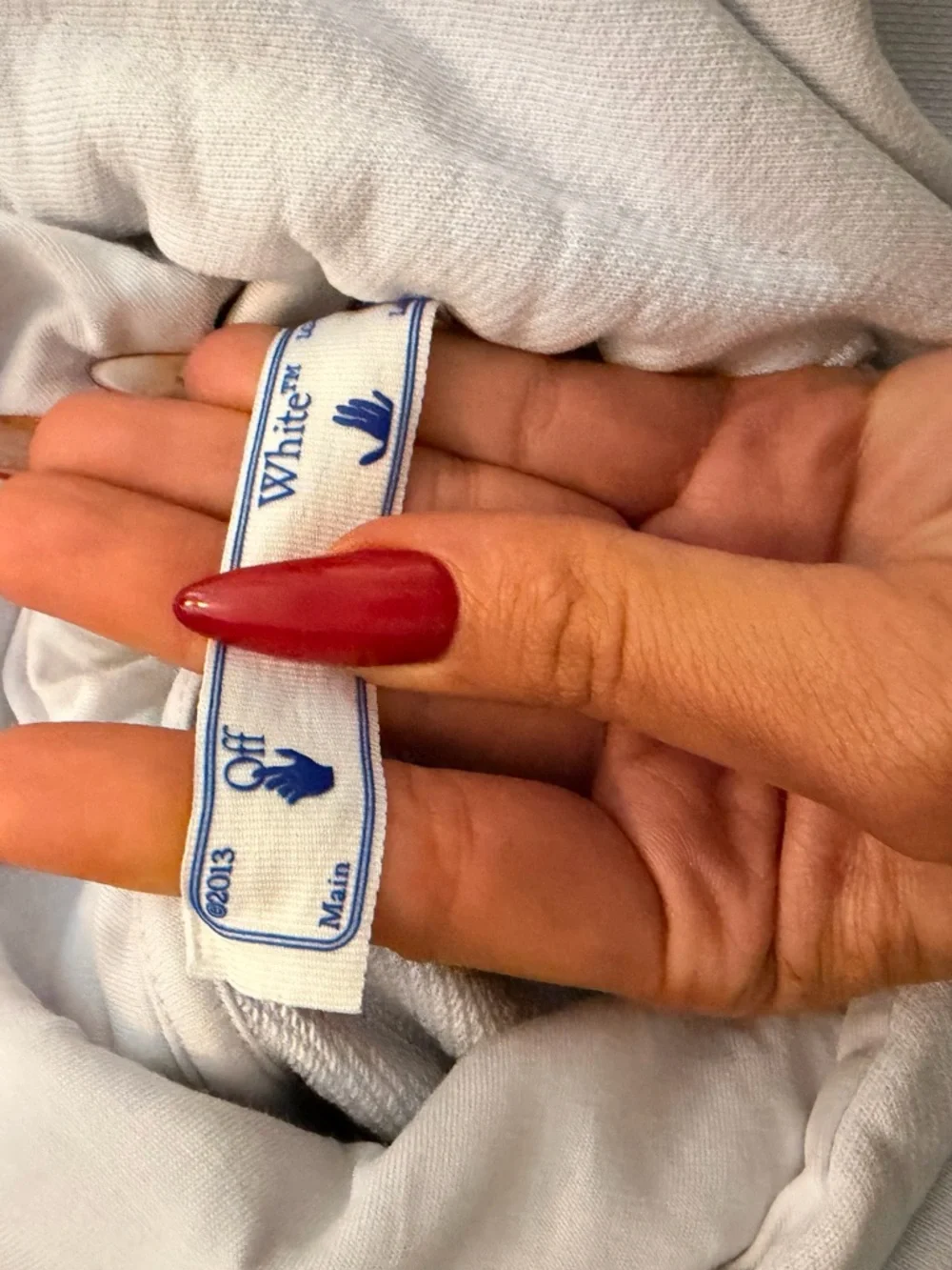 Off-White Joggers XS Sky Blue Sweatpants Virgil Abloh Rare Set Piece - Picture 9 of 16